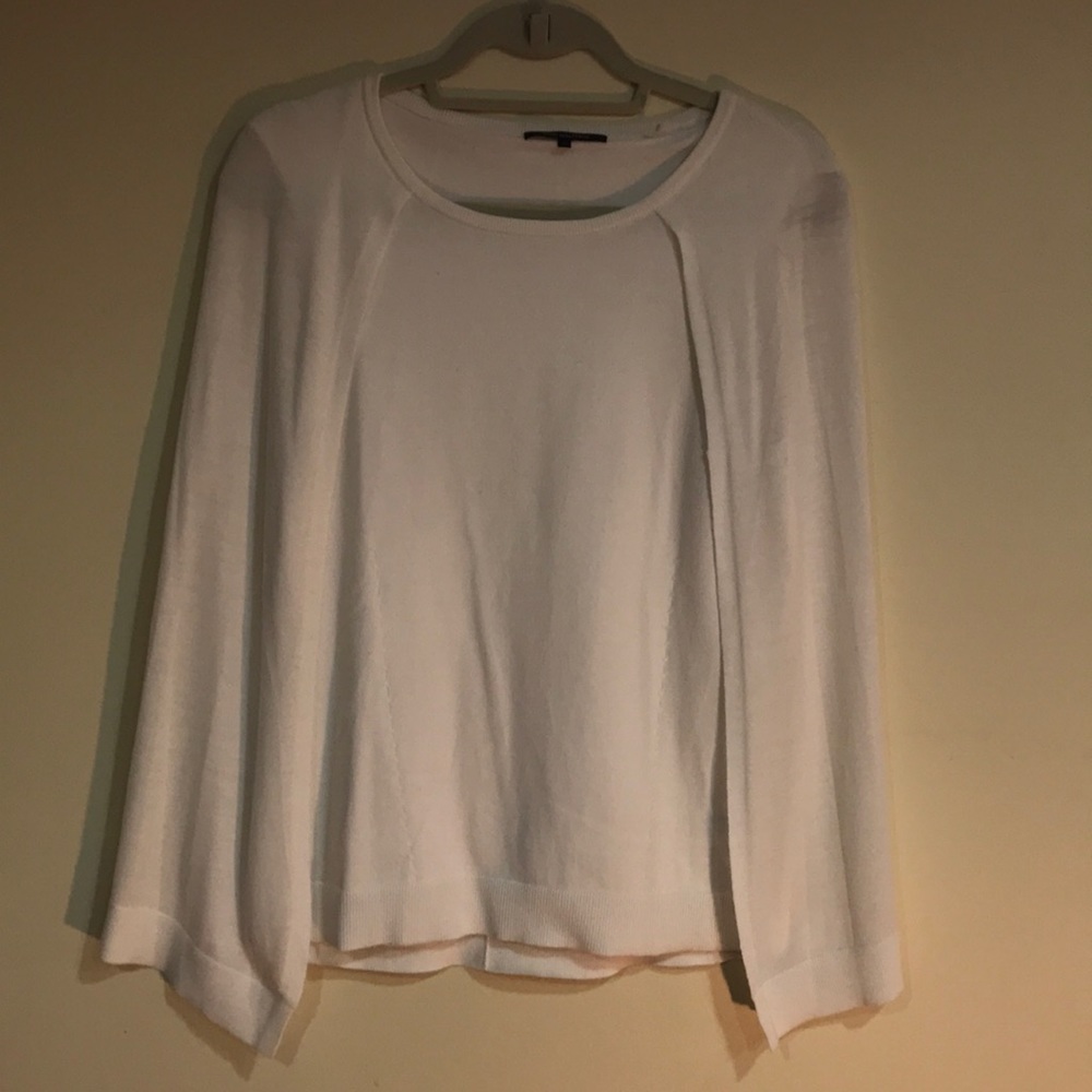 Kobe Halperin Lilianna Merino Wool Pullover Cape